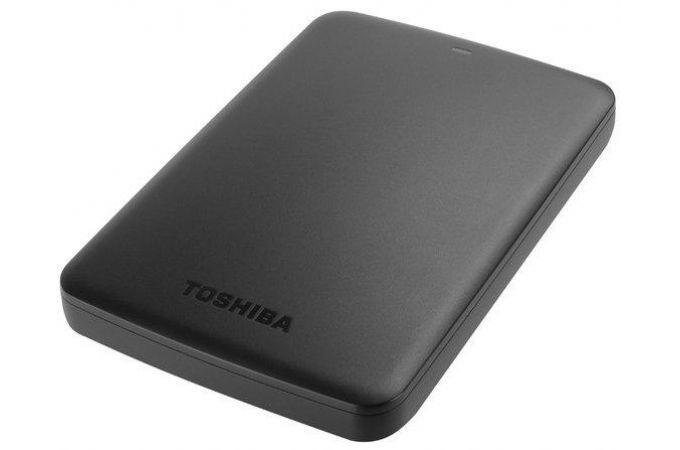 Жесткий диск 2,5" Toshiba 1Tb Canvio Basics черный USB3.2 Gen 1 / HDTB410EK3AA