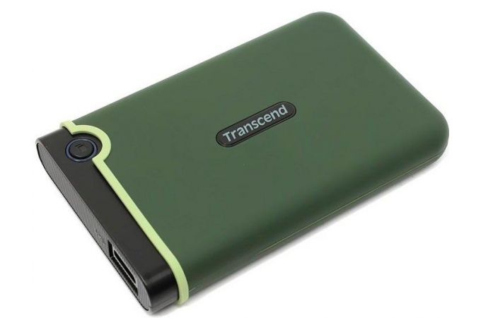 Жесткий диск 2,5" Transcend 1Tb TS1TSJ25M3G зеленый  милитари (тонкий)