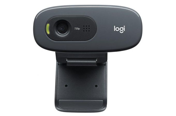 Настольная вебкамера Logitech C270 HD Webcam (черный)