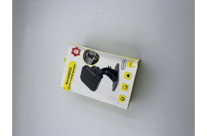 Держатель автомобильный для телефона H-CT323 магнитный на панель, жесткая ножка (цвет черный) (УЦЕНКА! МЯТАЯ УПАКОВКА)