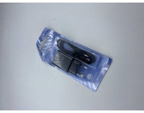 Сетевое зарядное устройство USB BOROFONE BA20A Sharp single port 2100mAh (черный) (УЦЕНКА! МЯТАЯ УПАКОВКА)