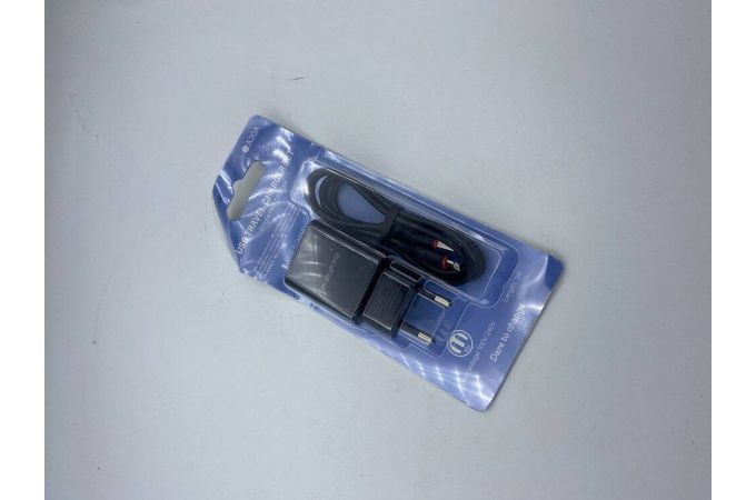Сетевое зарядное устройство USB BOROFONE BA20A Sharp single port 2100mAh (черный) (УЦЕНКА! МЯТАЯ УПАКОВКА)