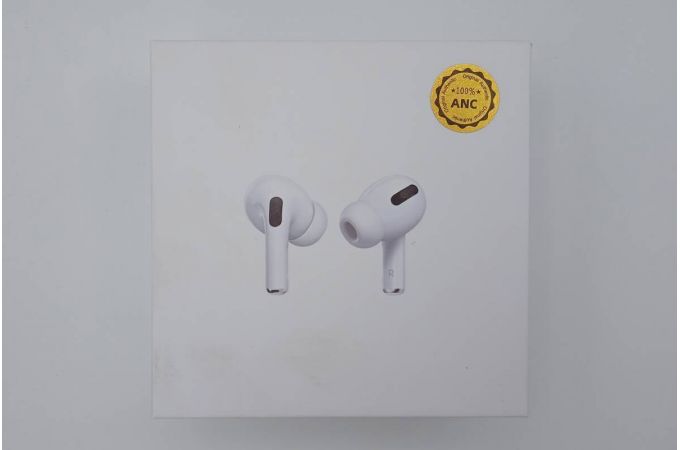 Наушники вакуумные беспроводные AirPods PRO (copy orig) (копия оригинала) (белый) PREMIUM (УЦЕНКА! МЯТАЯ УПАКОВКА)