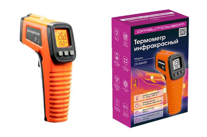 Термометр инфрокрасный Орбита OT-INM39