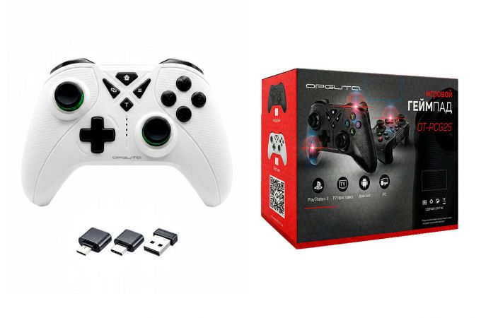 Геймпад игровой Орбита OT-PCG25 (2.4Гц) Белый