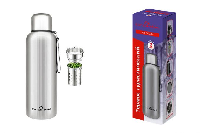 Термос туристический Огонёк OG-TRD06 2л