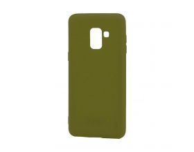 Чехол для Samsung A5 2018 (A530)/A8 2018 тонкий (оливковый)