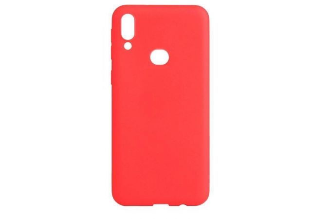 Чехол для Samsung A10S (A107) тонкий (красный)