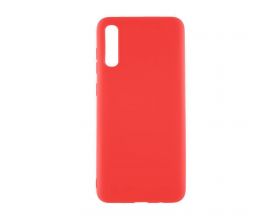 Чехол для Samsung A70S (A707) тонкий (красный)