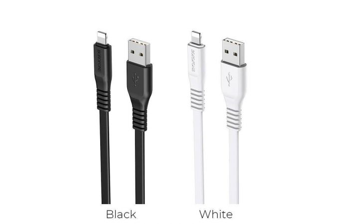 Кабель USB - Lightning BOROFONE BX23, 2,4A (белый) 1м