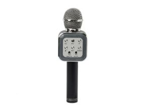 Караоке микрофон WSTER WS-1818 (Bluetooth, динамики, USB) (черный)