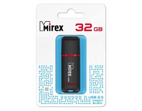 Флешка USB 2.0 Mirex KNIGHT BLACK 32GB (ecopack)