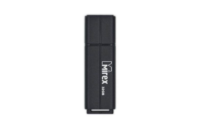 Флешка USB 2.0 Mirex LINE BLACK 32GB (ecopack)