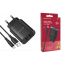 Сетевое зарядное устройство 2USB + кабель MicroUSB BOROFONE BN2 Super Fast 2100mAh (черный)