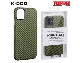 Чехол для телефона K-DOO KEVLAR iPhone 12 PRO MAX (зеленый)