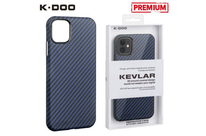 Чехол для телефона K-DOO KEVLAR iPhone 13 (синий)