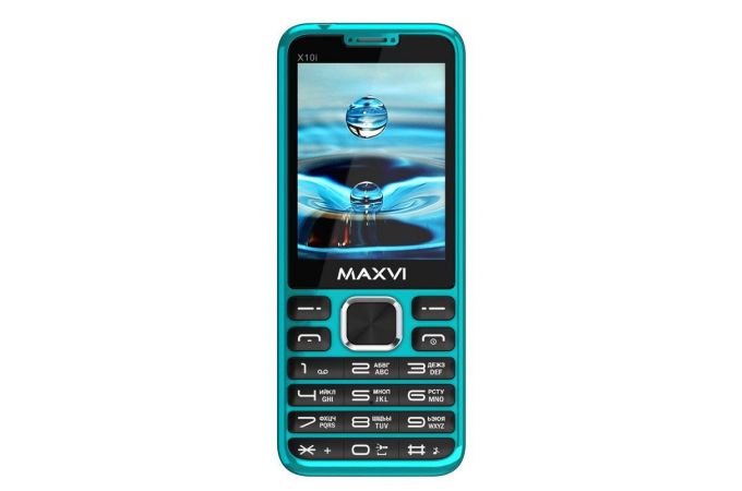 Сотовый телефон MAXVI X10i Aqua Blue