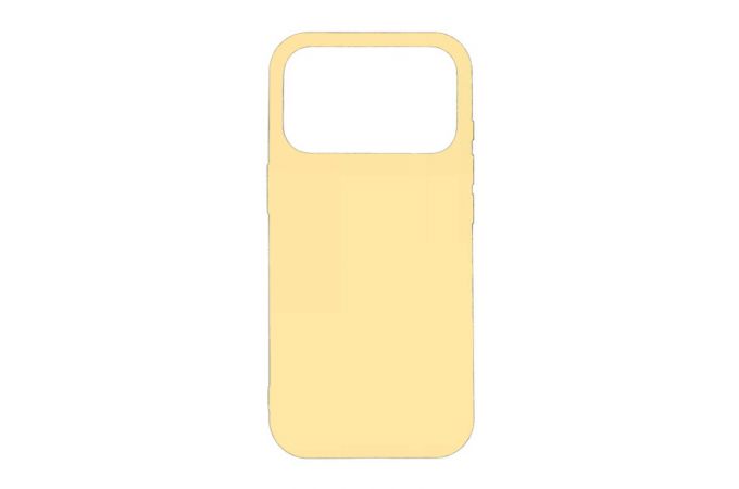 Чехол для iPhone 17 Pro (6,3) Silicone Case Soft Touch (желтый) 4