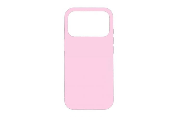 Чехол для iPhone 17 Pro (6,3) Silicone Case Soft Touch ( светло-розовый) 6