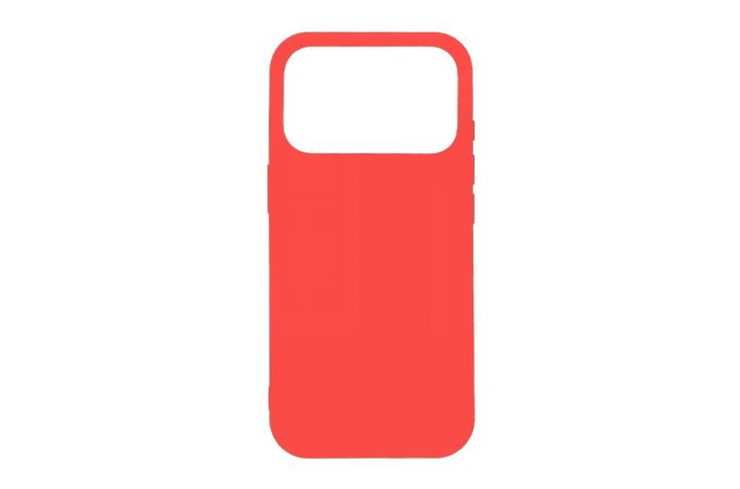 Чехол для iPhone 17 Pro (6,3) Silicone Case Soft Touch (красный) 14