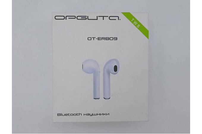 Наушники вакуумные беспроводные Орбита OT-ERB09 Bluetooth (белый) (УЦЕНКА! ПОСЛЕ РЕМОНТА)