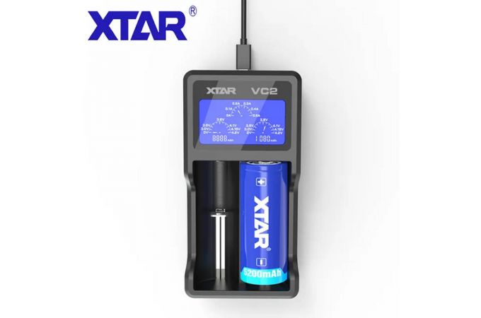 Зарядное устройство для аккумуляторов XTAR VC2