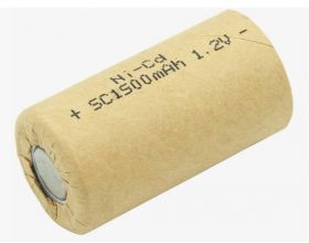 Аккумулятор 4/5SC (1.2V, 1500mAh Ni-Cd)