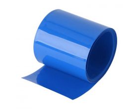 Термоусадочная плёнка ширина 75мм (5 метров) цвет синий