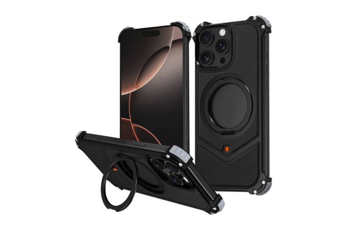 Чехол для телефона BORN to love Phone 14 Pro Max (Черный)