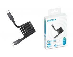 Кабель USB Type-C - Type-C MOMAX DC51D 100W USB3.2/1M Black