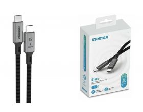 Кабель USB Type-C - Type-C MOMAX DC39D 240W/1M/USB 4.0 Black