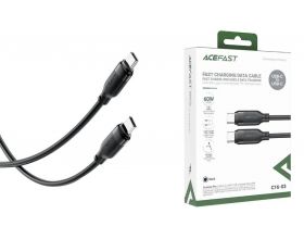 Кабель USB Type-C - USB Type-C ACEFAST C16-03 TEP charging data cable, Black