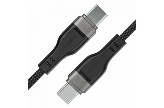 Кабель USB Type-C - USB Type-C ACEFAST C11-03 magnetic charging data cable Black
