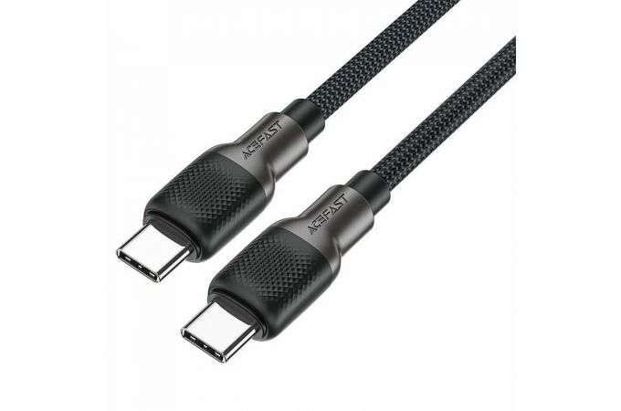 Кабель USB Type-C - USB Type-C ACEFAST C10-03 Silicone Braid Charging Data Cable Black