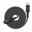 Кабель USB Type-C - Lightning ACEFAST C4-01 aluminum alloy charging data cable (1.8m) Black (черный)