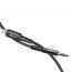 Адаптер для проводной гарнитуры ACEFAST C1-06 Lightning to 3.5mm aluminum alloy audio cable Black