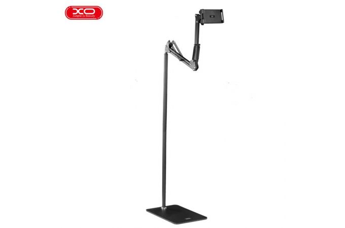 Подставка-штатив настольная для телефона XO C137 metal floor cantilever 135CM high mobile phone/tablet bracket (черный)