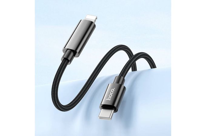 Кабель USB Type-C - Lightning HOCO U125 BenefitPD27W (фиолетовый) 1м