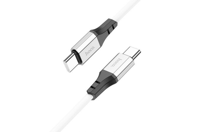 Кабель USB Type-C - USB Type-C HOCO X86 PD60W (белый) 1м