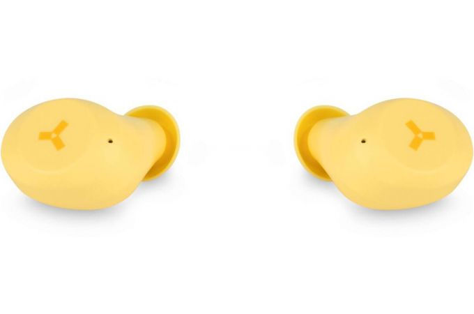 Bluetooth наушники Accesstyle Fox TWS, желтые