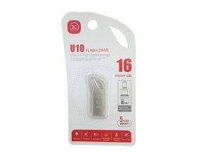 Флешка USB 2.0 XO U10 16GB Silver