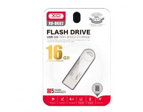 Флешка USB 3.0 XO DK02  rotating 16GB Silver