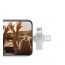 Флешка USB 2.0 XO DK04 4 in 1 OTG (USB2.0+ Micro + Lightning+ TYPE-C) 16GB Silver