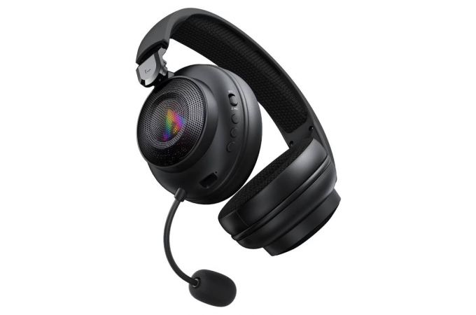 Наушники мониторные беспроводные ACEFAST H15 gaming wireleess headset (Черный)