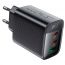 Сетевое зарядное устройство ACEFAST A108 PD67W GaN (2-USB-C+usb-A) (Черный)