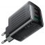 Сетевое зарядное устройство ACEFAST A108 PD67W GaN (2-USB-C+usb-A) (Черный)