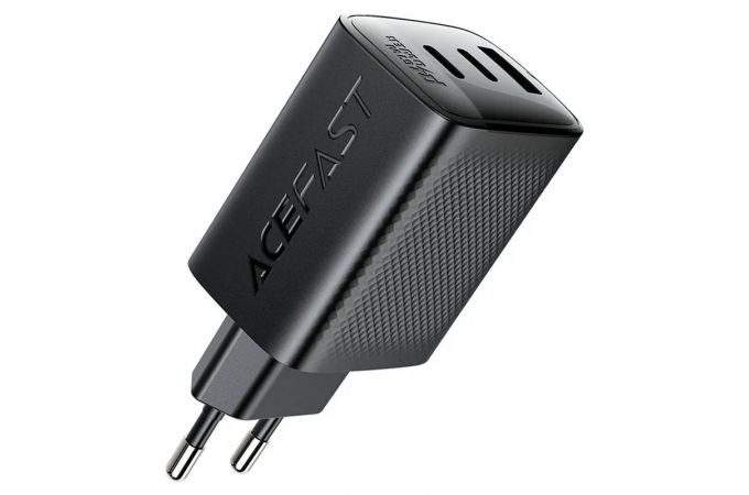 Сетевое зарядное устройство ACEFAST A108 PD67W GaN (2-USB-C+usb-A) (Черный)