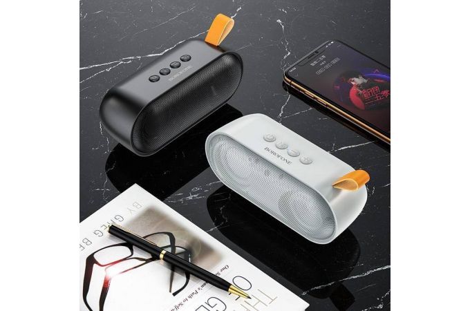 Портативная беспроводная колонка BOROFONE BR8 Broad sound sports wireless speaker (черный)
