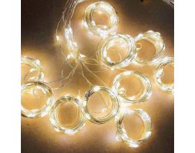 Гирлянда-штора LED Огонек OG-LDG09 (3х3м,300 ламп,белая-теплая)