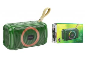 Портативная беспроводная колонка BOROFONE BR17 Cool Sports BT speaker (зеленый)
